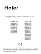 Haier CFE533CW User manual