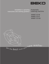 Beko Automatic Washing Machine WMB71231B User manual