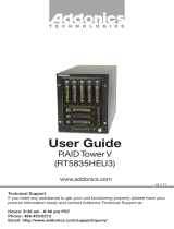 Addonics RT134DAMS User manual