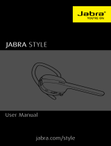 Jabra BT headset Style User manual
