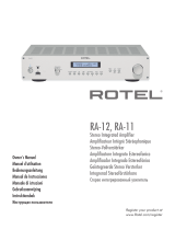 Rotel RA12 Owner's manual