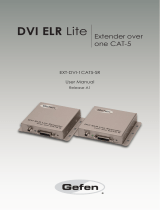 Gefen EXT-DVI-1CAT5-SR User manual