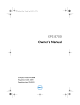 Dell XPS 8700 User manual