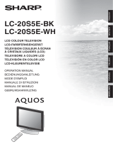 Sharp LC20S5EBK Specification