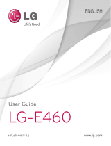 LG LGE460.APLSBK User manual