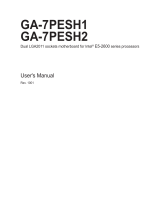 Gigabyte GA-7PESH2 User manual