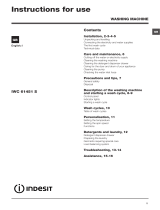 Indesit IWC 61451 S ECO User manual