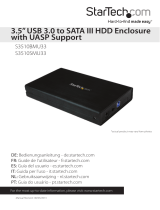 StarTech.com 3.5" USB 3.0 SATA III User manual