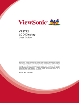 ViewSonic VP2772-S User manual