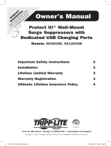 Tripp Lite SK30USB and SK120USB User manual