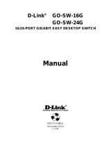 D-Link GO-SW-16G User manual