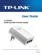TP-LINK AV200 User manual