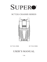 Supermicro SuperChassis 732G-903B User manual