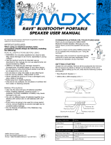 HMDX RAVE User manual