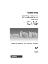Panasonic DMCSZ1EB Operating instructions