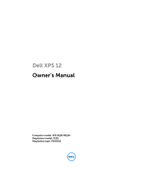 Dell XPS 12 Owner's manual