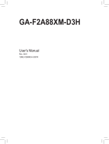Gigabyte GA-F2A88XM-D3H User manual