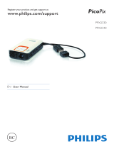 Philips PicoPix PPX2340T User manual