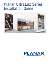 Planar Systems LUX80-ERO-B-T Installation guide