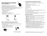 Vernier Dual Range Force Sensor User manual