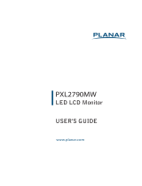 Planar Systems PXL2790MW User manual