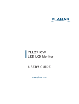 Planar PLL2710W User manual