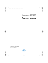 Dell Inspiron 14R 5421 Owner's manual