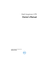 Dell Inspiron 17R SE 7720 User manual
