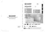 Sharp 52LE640U User manual