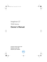 Dell 7737 Owner's manual