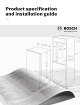 Bosch HBA43B251B Installation guide