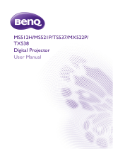 BenQ MS521P User manual