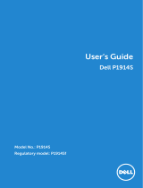 Dell P1914S User guide