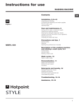 Hotpoint WMYL 661K UK User manual