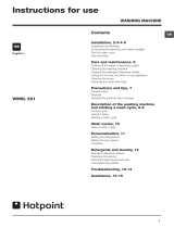 Hotpoint WMAL 621 User manual