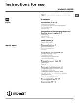 Indesit IWDD 6105 B ECO UK User manual