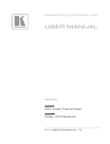 Kramer 650r User manual