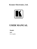 Kramer Electronics 900N User manual