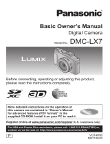 Panasonic DMC-LX7 User manual