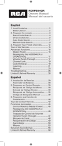 RCA RCRPS04GR User guide