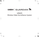 Uniden UDS655 User manual