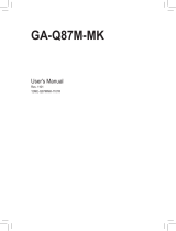Gigabyte GA-Q87M-MK User manual
