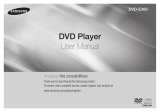Samsung DVD-E360/ZA User manual