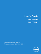 Dell E2214H Owner's manual