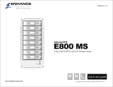 ENHANCE E800MS-F8TR Quick start guide