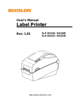 BIXOLON SLP-DX220 User manual