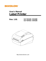 BIXOLON SLP-DX423 User manual