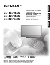 Sharp LC-32SV40U User manual