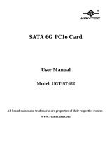 Vantec UGT-ST622 User manual