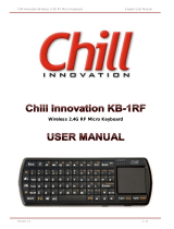 Chill Innovation KB-1RF UK User manual